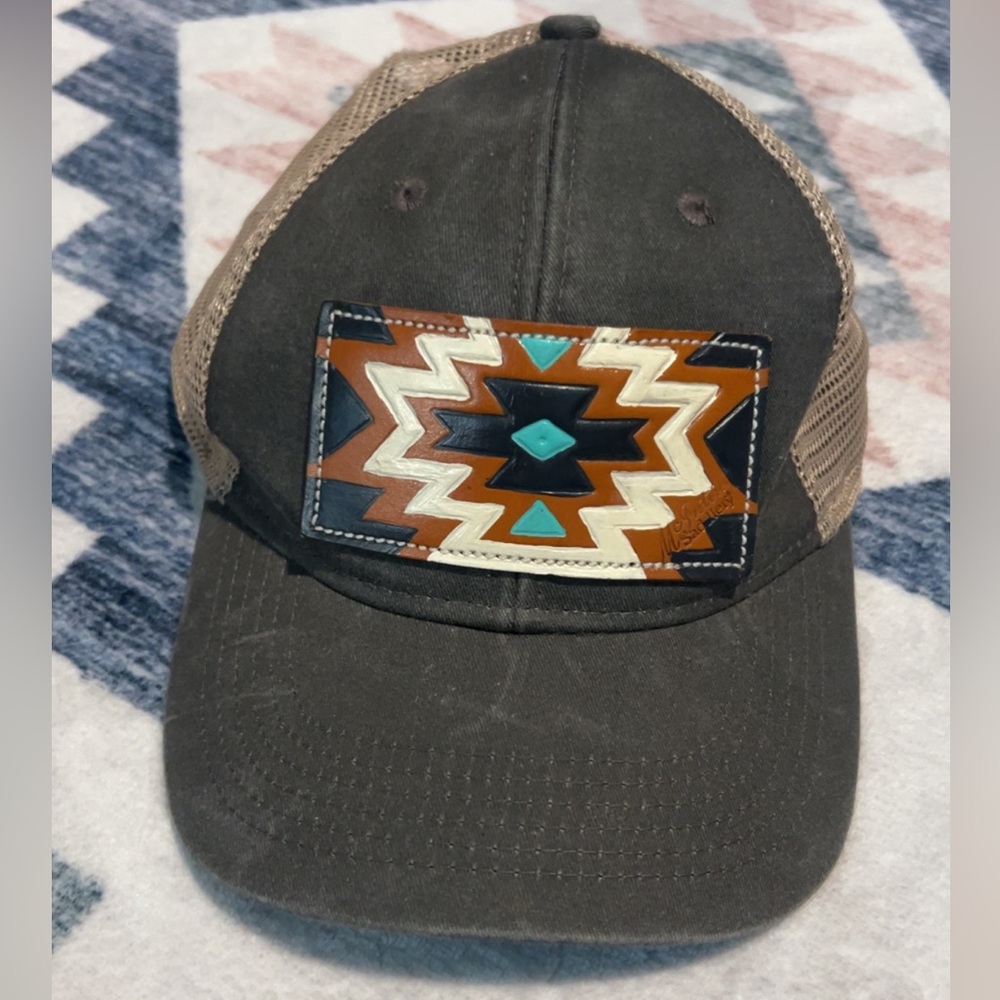 McIntire Saddlery Cap with Aztec Patch